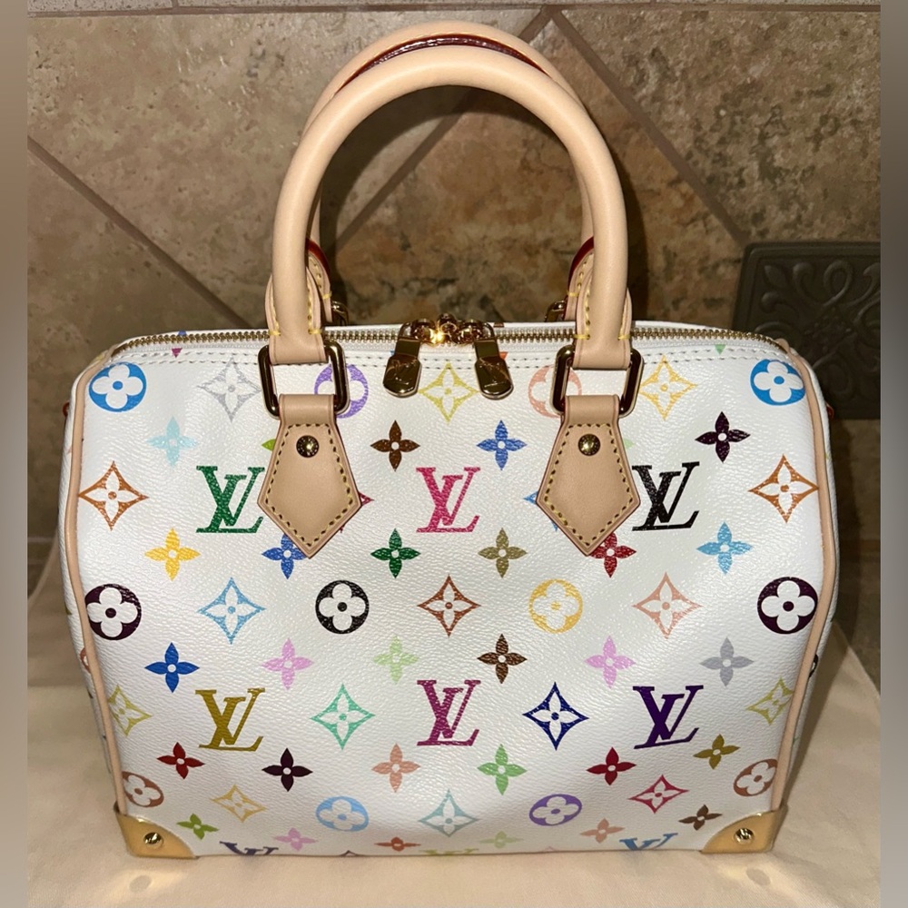 Louis Vuitton x Murakami Multicolor Speedy Bandouliere 25 - Picture 3 of 10